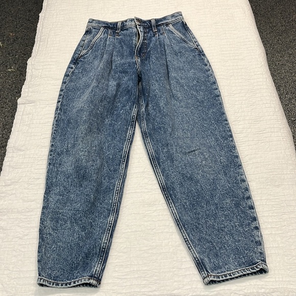 Abercrombie and Fitch the 80s mom Jean ultra high-rise size 26/2 regular blue - Picture 2 of 11